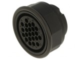 Conector Circular Mamă UIC558 22-PIN IP69K pe Cablu Crimpat