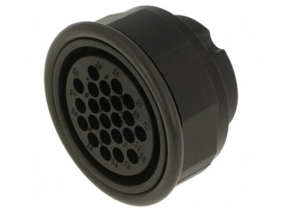 Conector Circular Mamă UIC558 22-PIN IP69K pe Cablu Crimpat foto