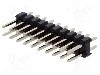 Conector 20 pini, seria {{Serie conector}}, pas pini 2.54mm, CONNFLY - DS1021-2*10SF11-B