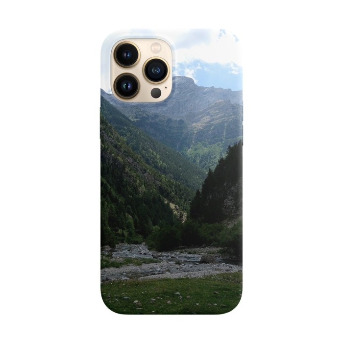 Husa compatibila cu Apple iPhone 14 Pro Max model Mountain valley, Silicon, TPU, Viceversa