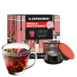 Cumpara ieftin Ceai de Fructe de Padure, 16 capsule compatibile Lavazza&reg;* a Modo Mio&reg;*, La Capsuleria