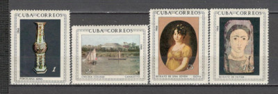 Cuba.1966 Obiecte de arta din Muzeul National Havana GC.104 foto