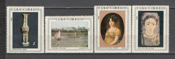 Cuba.1966 Arta din Muzeul national Havana GC.115