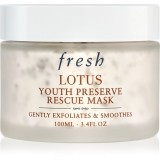 fresh Lotus Youth Preserve Rescue Mask masca pentru exfoliere anti-&icirc;mbătr&acirc;nire 100 ml