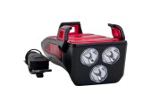 FAR LED PENTRU BICICLETA CU SUPORT PENTRU TELEFON SI CLAXON (REINCARCABIL USB) PowerTool TopQuality, Syncromate