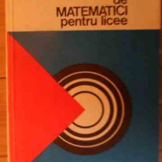 Complemente De Matematici Pentru Licee - D.v. Ionescu ,539311