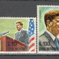San Marino.1964 1 an moarte J.F.Kennedy-presedinte SS.418