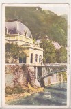 bnk cp Baile Herculane - vedere - uzata 1957