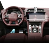 Folie Protectie Navigatie DS Automobiles DS 9 2020+, Duragon, protectie Display Navigatie, silicon Transparent, Anti-zgarieturi, kit instalare