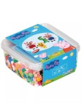 Hama Maxi Beads Peppa Pig &amp; Pin Plate In Bucket (8750)