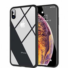 Husa Apple iPhone XS MAX Magnetica 360 grade Black, MyStyle cu spate de sticla