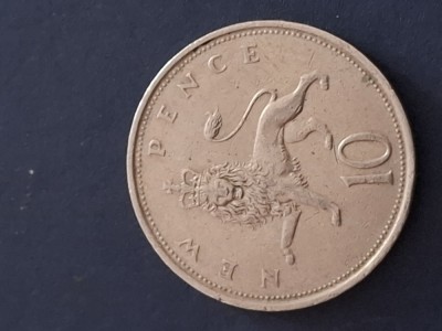 10 pence 1973 foto