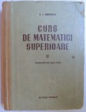CURS DE MATEMATICI SUPERIOARE VOL. II de V. I. SMIRNOV, 1954