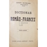 Const. Saineanu - Dictionar roman-francez