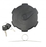 Capac rezervor pentru Camioane cu 2 chei Negru cu blocar Universal 80mm