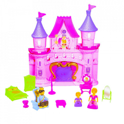 Castel muzical cu figurina + accesorii, 5-7 ani, 3-5 ani, 7-10 ani, Fete foto