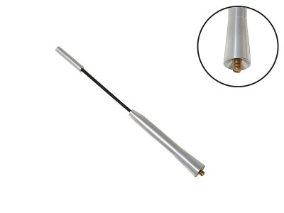 Tija antena auto Automax Aluminiu 20cm , filet de 5 mm AutoDrive ProParts foto