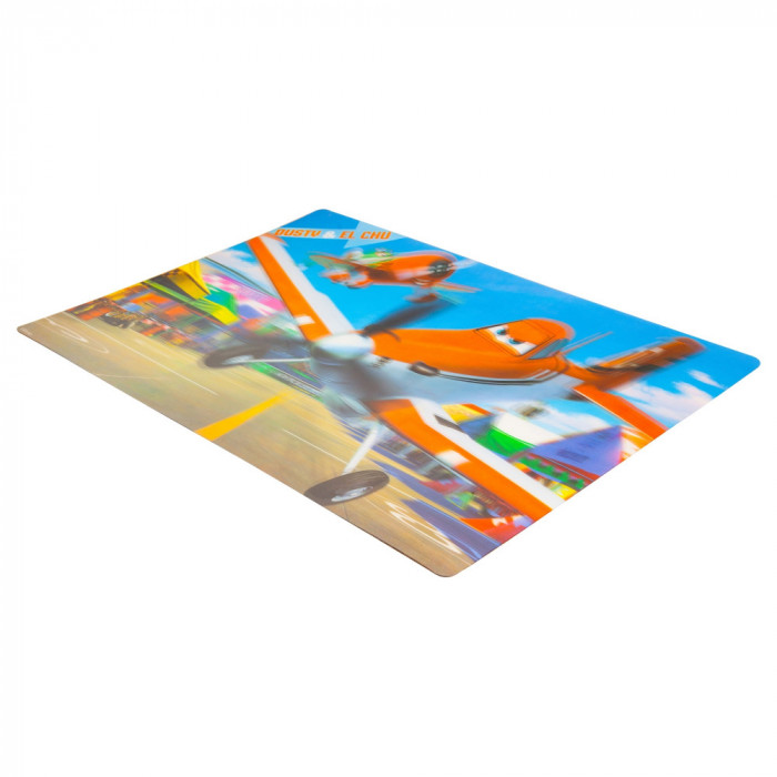 Protectie pentru masa dreptunghiulara 3D Disney, 41,5x28 cm, Multicolor, 07013