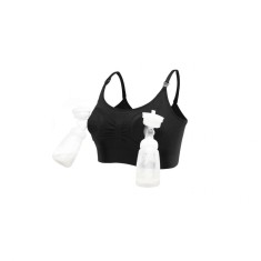 Sutien 2 in1 - Alaptare si sustinere pompa san (negru) foto