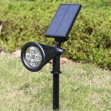 Lampa solara LED, baterie 3,7V 2200mAh, 5500K, 2W, 120 lm, IP65, ABS