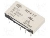 Releu miniaturale, 5V DC, 6A, serie HF41F, HONGFA RELAY - HF41F/5-Z8S