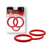Catuse Din Silicon Sex Extra, Rosu