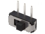 Comutator Glisant 2 Pozitii SP3T 0,3A 30VDC PCB THT