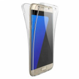 Husa Samsung Galaxy S6 Edge MyStyle FullBody ultra slim TPU fata - spate transparenta