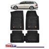 Covorașe Auto TeamCar&reg; Tip Tăviță Compatibile Volkswagen Golf Variant VI (2009&ndash;2013) - Combi, Cauciuc, Oem