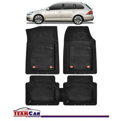 Covorașe Auto TeamCar&amp;reg; Tip Tăviță Compatibile Volkswagen Golf Variant VI (2009&amp;ndash;2013) - Combi foto