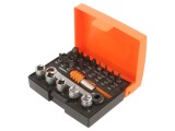 Cheie tubulară 6 puncte BAHCO 2058/S26-2 set complet