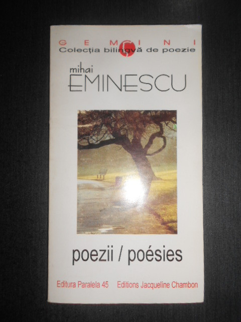 Mihai Eminescu - Poezii / Poesies (2000)