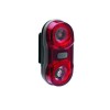 Stop bicicleta Tork cu 2 LED-uri rosii super bright, 0.5W, 17 lumeni, 3 functii