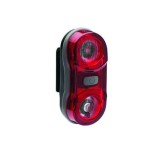 Stop bicicleta Tork cu 2 LED-uri rosii super bright, 0.5W, 17 lumeni, 3 functii