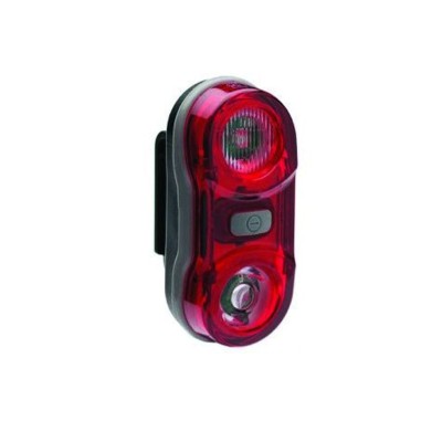 Stop bicicleta Tork cu 2 LED-uri rosii super bright, 0.5W, 17 lumeni, 3 functii foto