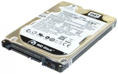 hdd hard disk Western Digital WD3200BEKT-22F3T0 320GB 7200 RPM SATA 2.5&amp;quot; foto