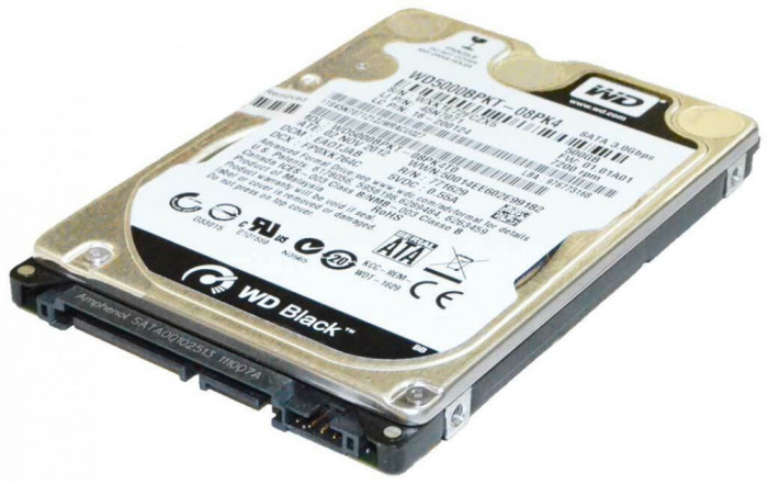 hdd hard disk Western Digital WD3200BEKT-22F3T0 320GB 7200 RPM SATA 2.5&quot;