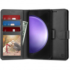 Husa Tip Carte iPhone 14 Pro Max cu Flip Magnetic Negru TD Book