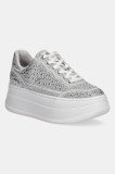 MICHAEL Michael Kors sneakers Hayes femei, culoarea argintiu, 43S5HYFS2D.042