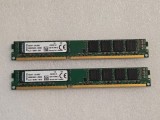 Kit memorie RAM desktop Kingston ValueRAM 16GB (2x 8GB) DDR3 1600MHz