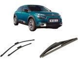 Cumpara ieftin Set 3 stergatoare CITROEN C4 CACTUS Van (0B_, 0P_) 2019, parbriz si luneta, Bosch Twin-Aerotwin