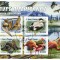S. TOME E PRINCIPE 2016 - Fauna americana, Pasari / set complet - colita+bloc