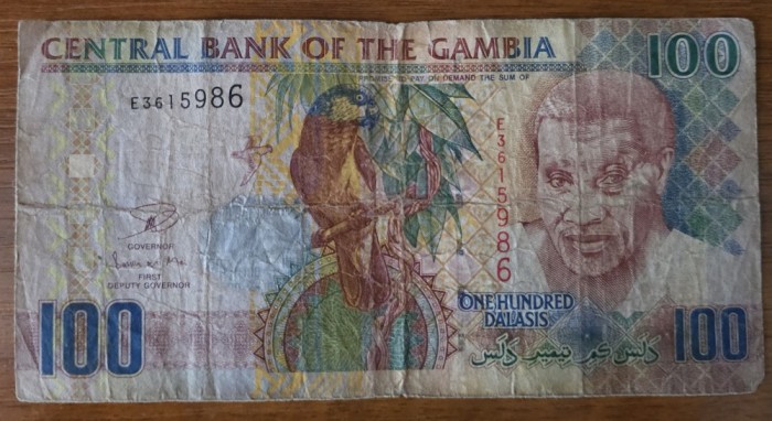 100 dalasis ND, Gambia