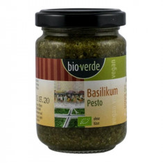 Sos Pesto cu Busuioc Bio 125ml Bio Verde