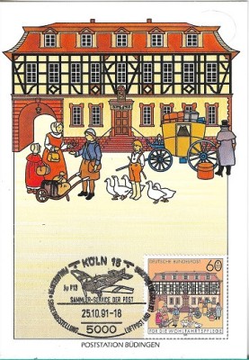 C2726 - Germania RF 1991 - carte maxima foto