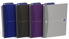 Caiet cu spirala B5, OXFORD Office Essentials, 90 file - 90g/mp, Scribzee, foto
