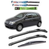 Cumpara ieftin Ștergătoare Fiat Punto 5 doors 1999-2010 TeamCar&reg; &ndash; Set Complet Hybrid