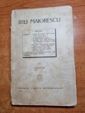 Titu maiorescu - un portret din tinerete - din anul 1925