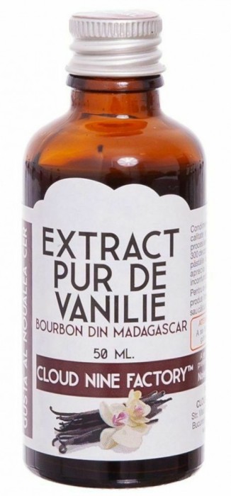 Extract pur de vanilie Bourbon din Madagascar 50ml Cloud Nine Factory