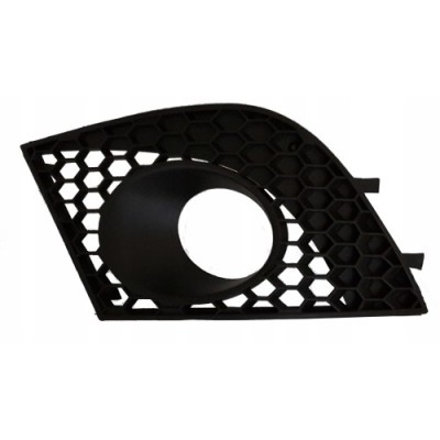 Grila bara fata Seat Ibiza/Cordoba (6L), 05.2006-04.2008, Stanga, 6L0853665L01C, 6731273R cu locas pentru proiectoare foto